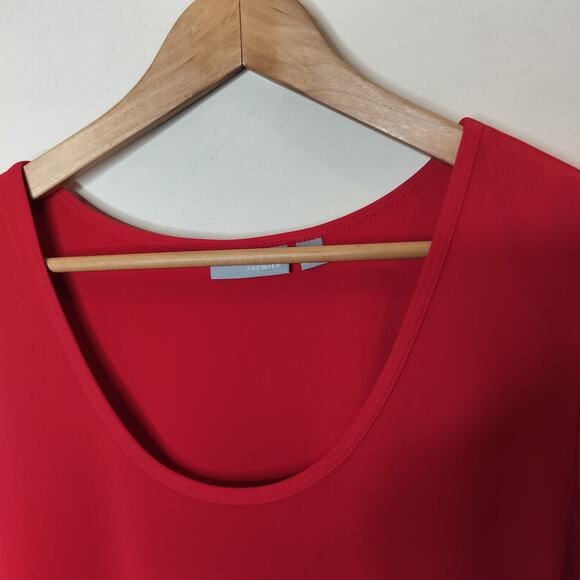 Susan Graver Liquid Knit Shell Tank Top - Picture 7 of 9